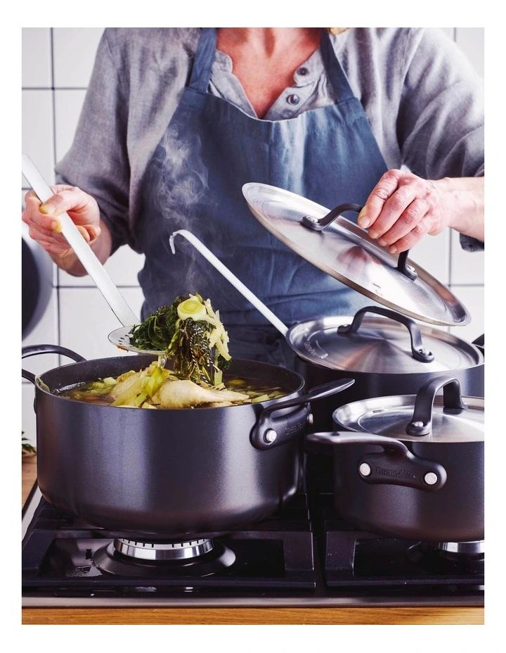 Greenpan Craft 4 Piece Cookware Set Black 4 Greenpan Craft 4 Piece Cookware Set Black - Image 2