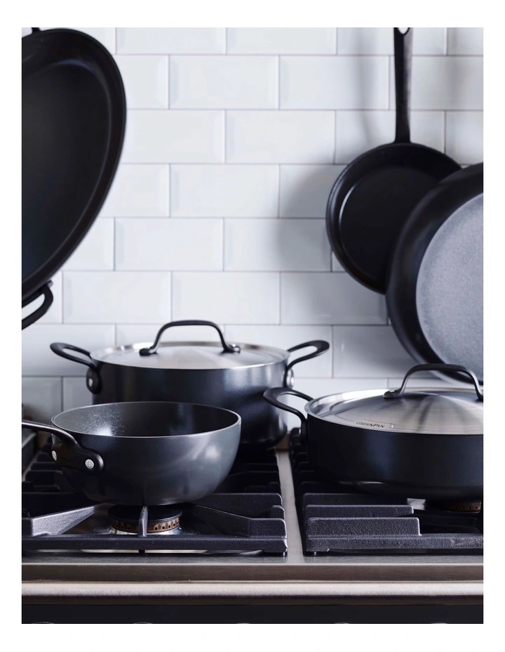 Greenpan Craft 4 Piece Cookware Set Black 6 Greenpan Craft 4 Piece Cookware Set Black - Image 4