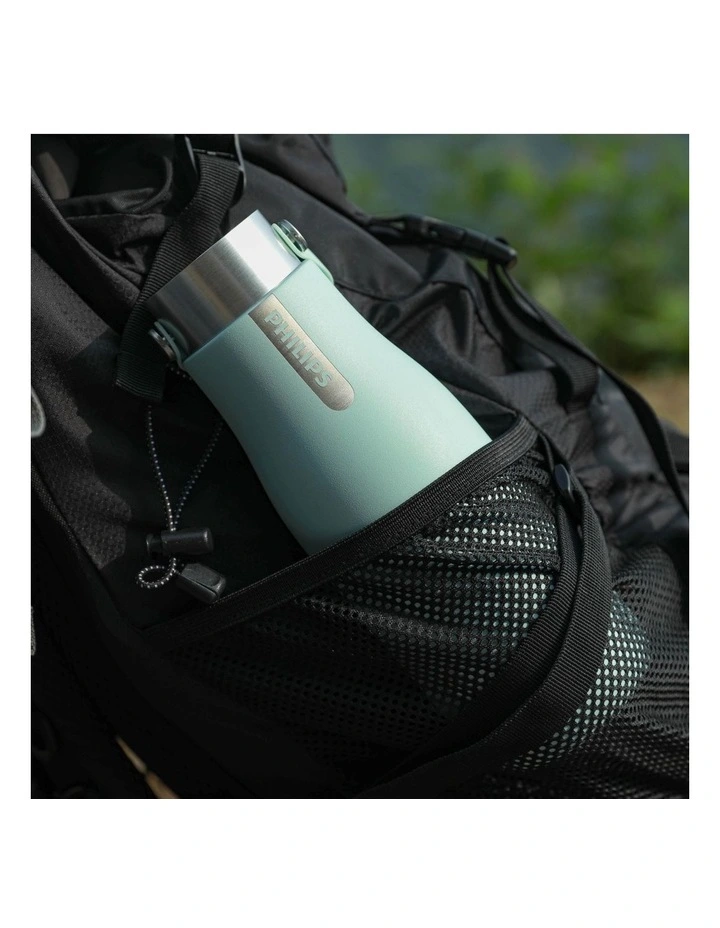 Philips GoZero 590ml Smart UV Bottle Blue AWP2788BL/79 6 Philips GoZero 590ml Smart UV Bottle Blue AWP2788BL/79 - Image 4