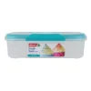 Fresh Seal Clips 4L Oblong Food Storage Clear/Teal -Maxwell Williams Store 802677790 1 1 720x928
