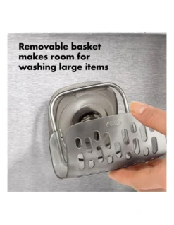 OXO Good Grips StrongHold Suction Sponge Holder In Grey -Maxwell Williams Store 804911320 3 720x928