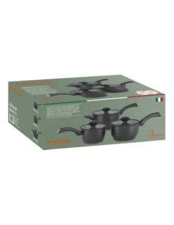 Per Salute Nonstick Induction 3 Piece Cookware Set Black -Maxwell Williams Store 806433940 7 720x928
