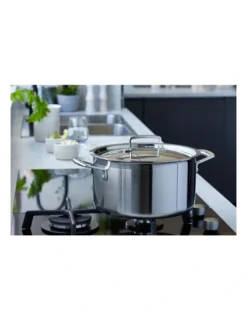 Le Creuset Classic 3 PLY Stainless Steel Deep Casserole 24cm -Maxwell Williams Store 814300930 5 720x928