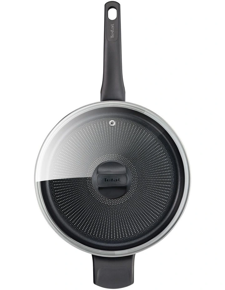 Tefal Ultimate Induction 26cm Non-Stick Sautepan And Lid In Black 6 Tefal Ultimate Induction 26cm Non-Stick Sautepan And Lid In Black - Image 4