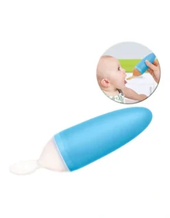 Boon Squirt Blue Silicone Food Feeding Dispensing Spoon/Utensils Baby/Toddler -Maxwell Williams Store 815231530 4 720x928
