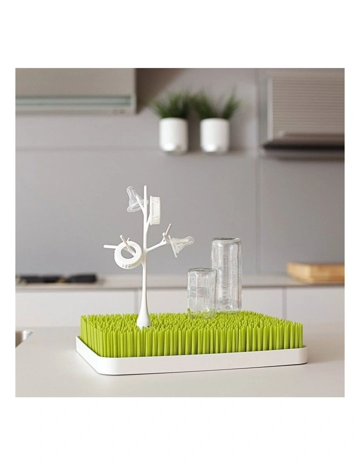 Boon Twig White Bottle Baby Drying Rack Accessory For Grass/Lawn Countertop 4 Boon Twig White Bottle Baby Drying Rack Accessory For Grass/Lawn Countertop - Image 2