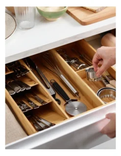 Joseph Joseph Drawer Store Bamboo Cutlery, Utensil & Gadget Organiser -Maxwell Williams Store 816226300 3 720x928