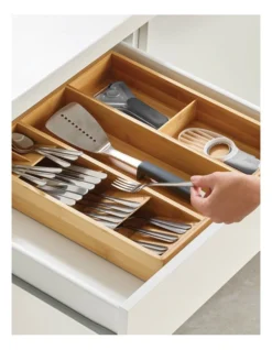 Joseph Joseph Drawer Store Bamboo Cutlery, Utensil & Gadget Organiser -Maxwell Williams Store 816226300 4 720x928