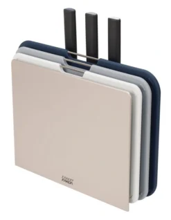 Joseph Joseph Nest Boards Plus 6 Piece Knife And Chopping Board Set Silver