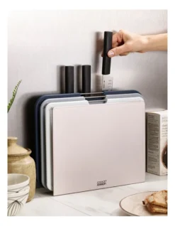 Joseph Joseph Nest Boards Plus 6 Piece Knife And Chopping Board Set Silver -Maxwell Williams Store 816227920 4 720x928