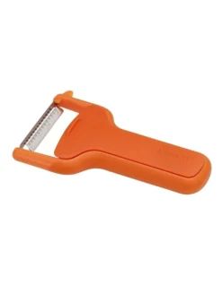 Joseph Joseph SafeStore Julienne Peeler With Blade Guard Orange