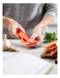 Joseph Joseph SafeStore Julienne Peeler With Blade Guard Orange -Maxwell Williams Store 816228640 4 720x928