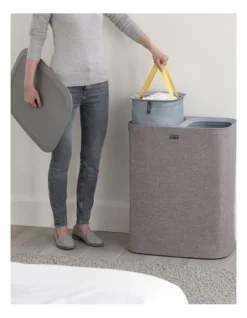 Joseph Joseph Tota 90-litre Laundry Separation Basket Grey -Maxwell Williams Store 816229270 5 1 720x928