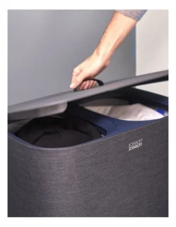 Joseph Joseph Tota 90-litre Laundry Separation Basket Carbon Black -Maxwell Williams Store 816229360 3 1 720x928