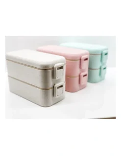 Bento Box Lunch Box 2 Tiered Large Pink 13 Bento Box Lunch Box 2 Tiered Large Pink -Maxwell Williams Store 826631920 5 1 720x928