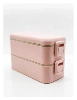 Bento Box Lunch Box 2 Tiered Large Pink 14 Bento Box Lunch Box 2 Tiered Large Pink -Maxwell Williams Store 826631920 6 1 720x928
