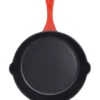 Cast Iron Skillet 26cm Red