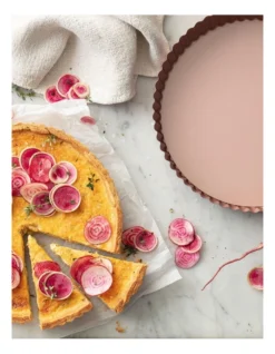Rose Gold Quiche & Tart Pan 24cm -Maxwell Williams Store 829416790 3 720x928