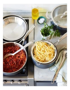 Bi-Ply Professional Saute Pan 26cm/3.0L In Black -Maxwell Williams Store 829991350 3 2 720x928