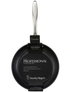 Bi-Ply Professional Non-stick Frypan 24cm In Black -Maxwell Williams Store 829991620 5 1 720x928