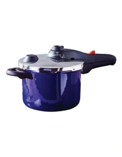 Pressure Cooker Blue 22cm/6.0L