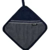 Prof. Series III Stripe Navy Pot Holder