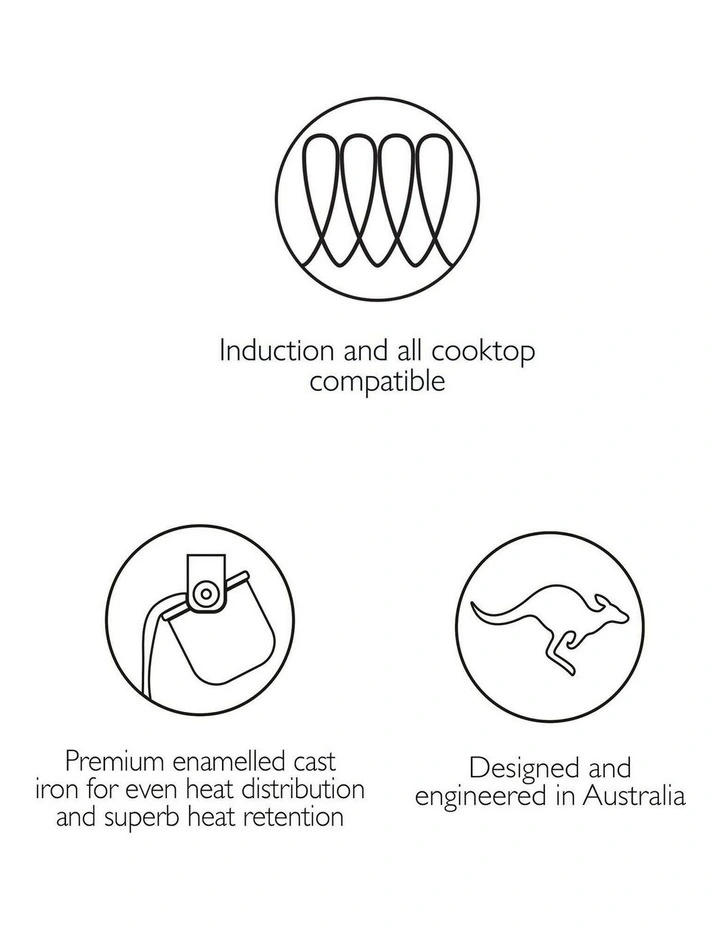 French Oven Grill Duo 28cm/6.5L In Bordeaux 8 French Oven Grill Duo 28cm/6.5L In Bordeaux - Image 6