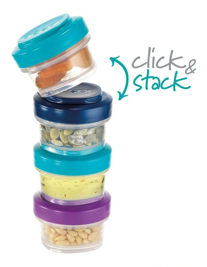 Go Snack Tub Small Round 4 Pack 50ml Assorted 7 Go Snack Tub Small Round 4 Pack 50ml Assorted - Image 5