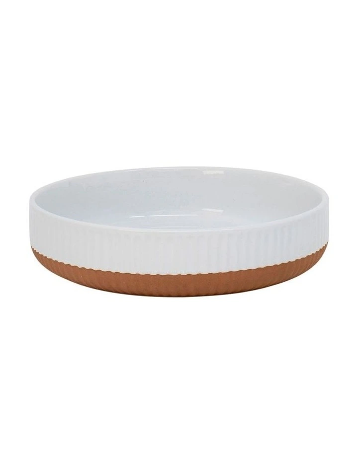 Amana Round Pie Dish 24cm White 3 Amana Round Pie Dish 24cm White