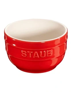 Staub Ramekins Set Of 2 8cm Cherry