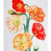 Maxwell & Williams Katherine Castle Floriade Tea Towel 50x70cm Poppy