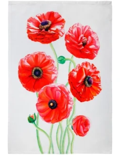 Maxwell & Williams Katherine Castle Floriade Tea Towel 50x70cm Ranunculus