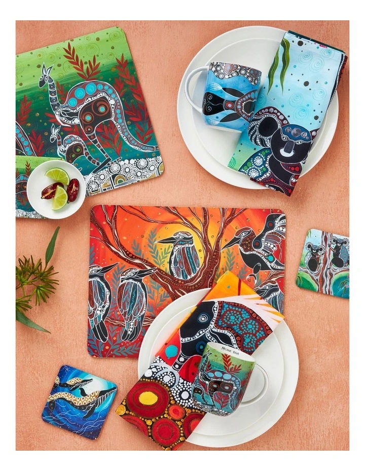 Maxwell & Williams Melanie Hava Journeys Tea Towel 50x70cm Kangaroos 4 Maxwell & Williams Melanie Hava Journeys Tea Towel 50x70cm Kangaroos - Image 2