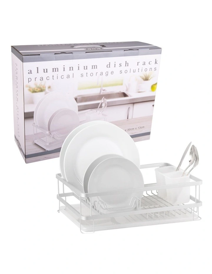 Aluminium Dish Rack With Draining Board 5 Aluminium Dish Rack With Draining Board - Image 3
