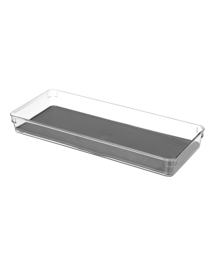 BoxSweden Crystal Non Slip Storage Tray Large Fridge/Pantry Container 40cm 4 BoxSweden Crystal Non Slip Storage Tray Large Fridge/Pantry Container 40cm - Image 2