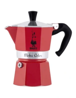 Bialetti Moka Express 6 Cup Red