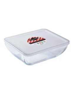 Rectangular Dish With Plastic Lid 27X22X9cm 3.5L -Maxwell Williams Store 853375060 3 720x928