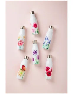 Maxwell & Williams Katherine Castle Floriade Double Wall Insulated Bottle 450ML Cabbage Roses -Maxwell Williams Store 859115080 2 720x928