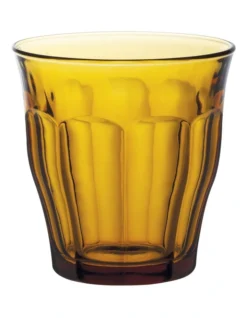 Duralex Picardie Amber Tumbler 250ml Set Of 6