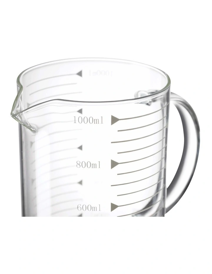 Glass Measuring Jug 1L 5 Glass Measuring Jug 1L - Image 3