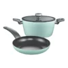 Pastello 24cm Frypan & 24cm Casserole With Lid SetGreen 1 Pastello 24cm Frypan & 24cm Casserole With Lid SetGreen -Maxwell Williams Store 866021320 1 720x928