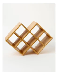 Bamboo Wine Rack 7 Bottles