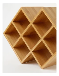 Bamboo Wine Rack 7 Bottles -Maxwell Williams Store 866149660 3 1 720x928