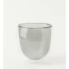 250ML Set Of 2 Double Wall Glass Grey -Maxwell Williams Store 866150380 1 720x928