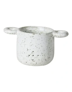 Handy Little Things Tea Strainer White Speckle