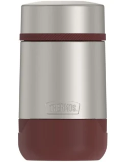 Thermos Guardian Vacuum Insulated Food Jar 530ml In Rosewood Red