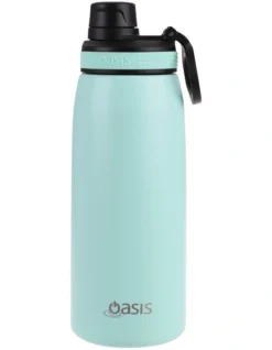 Oasis Stainless Steel Double Wall Insulated Sports Bottle W/ Screw Cap Lid 780ml Mint
