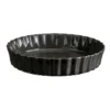 Emile Henry Deep Flan Dish 24cm/1.15L Charcoal -Maxwell Williams Store 883477810 1 720x928