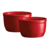 Emile Henry Ramekins 10cm Set Of 2 Burgundy 2 Emile Henry Ramekins 10cm Set Of 2 Burgundy -Maxwell Williams Store 883478080 1 720x928
