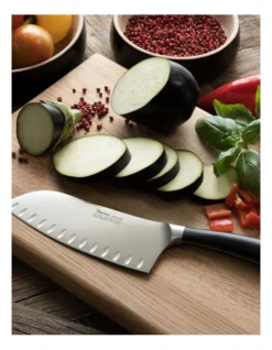 Signature Deep Santoku Knife 17cm Silver/Black -Maxwell Williams Store 884333890 2 720x928